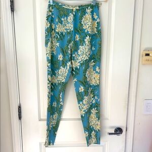NWT! Henri Bendel and Michael Kors Blue and Green Floral Pants